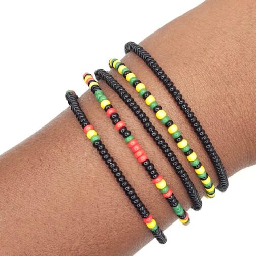rasta bracelets
