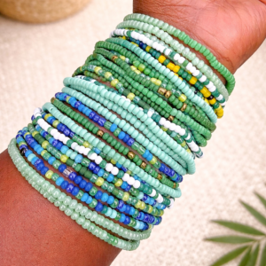 20pc Green Bracelets Mix