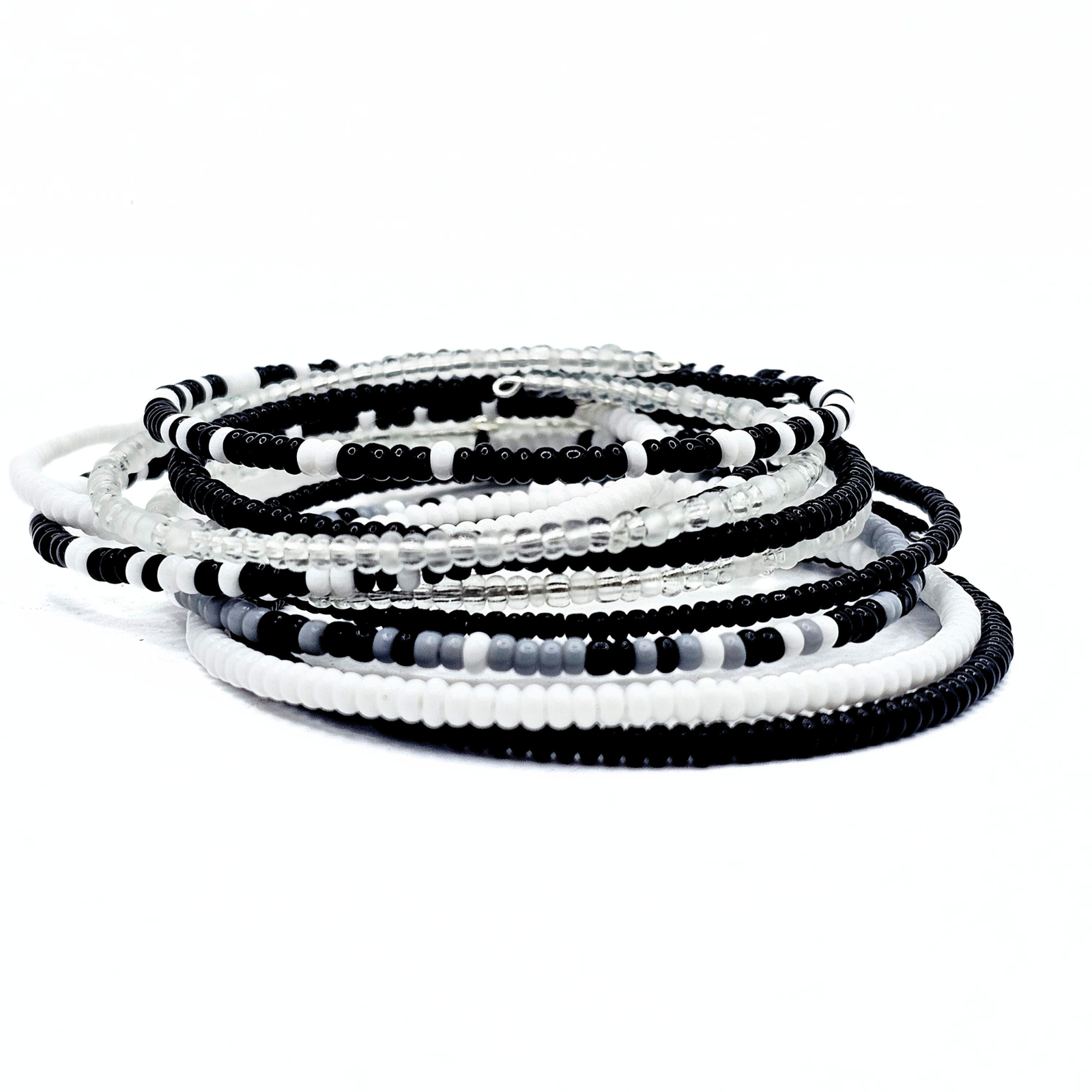 black and white bracelets
