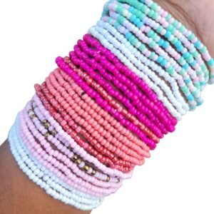 20pc Pink Bracelet Mix