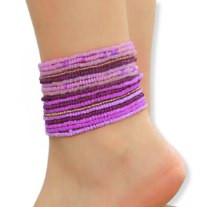10pc Purple Mix Anklet Grab Bag