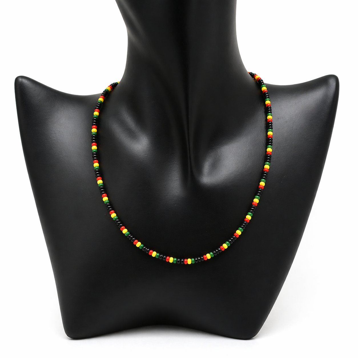 Rasta Necklace - Block Style - Image 5