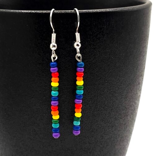 chakra drop earrings