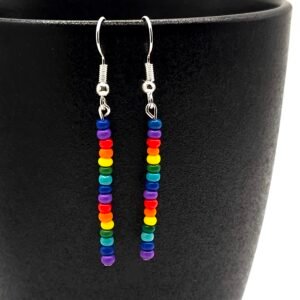 chakra drop earrings