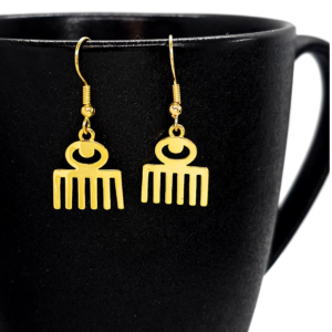 Adinkra Duafe Earrings