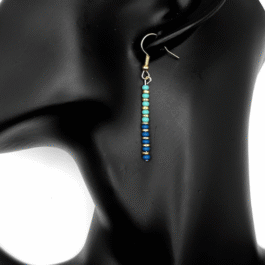 Blue Ombre Dangle Drops