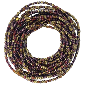 Brown Mix Waist Beads