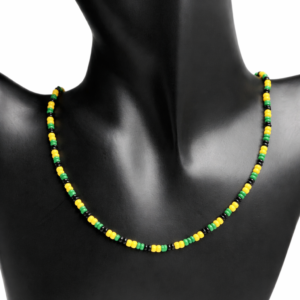 Jamaican Block Necklace