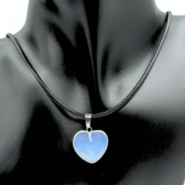 Crystal Heart Pendant Necklace