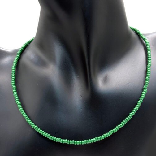 Green Beaded Choker