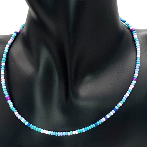 necklace - pastel mix