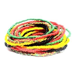 Mixed Reggae Waist Beads