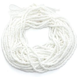 White Waist Beads