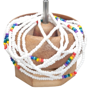 white chakra waist beads