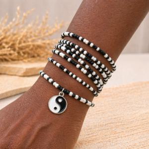Yin Yang Bracelet Wrap