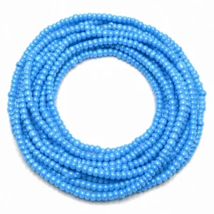 SKy Blue Waist Beads