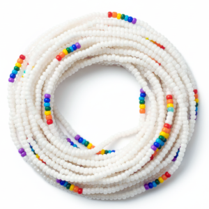 White Chakra Waist Beads